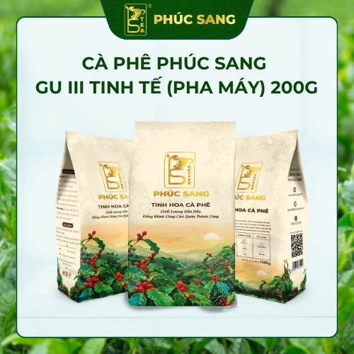 Cà phê Phúc Sang gu III 200g